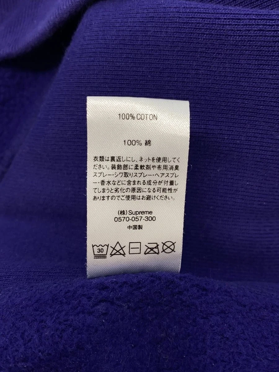 Supreme Felpa con Cappuccio 20AW Jewels Felpa con Cappuccio XL Cotone Viola Usata