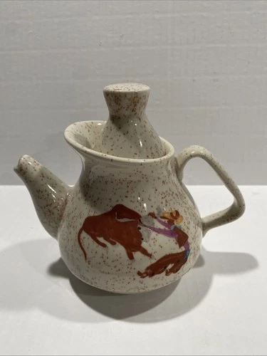 Red Wing Pottery 2006 Red Wing Collectors Society Round Up Tea Pot