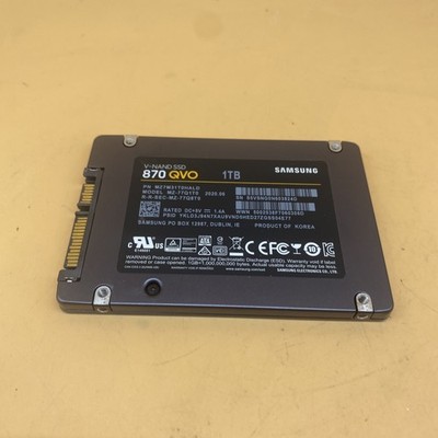 Samsung Solid State Drive SSD 870 QVO 2.5'' SATA III - No Original Packaging- 1TB