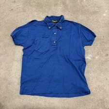 VINTAGE 60s 70s HENLEY COTTON MADE IN ITALY T SHIRT SIZE 3/MENS XS