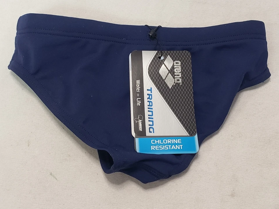 Parte inferior de natación estilo calzoncillo Arena para niños jóvenes F N Skys, azul marino, 22 Foto 3 de 4