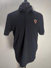 Princeton Tigers Under Armour Team Polo Shirt Black Large