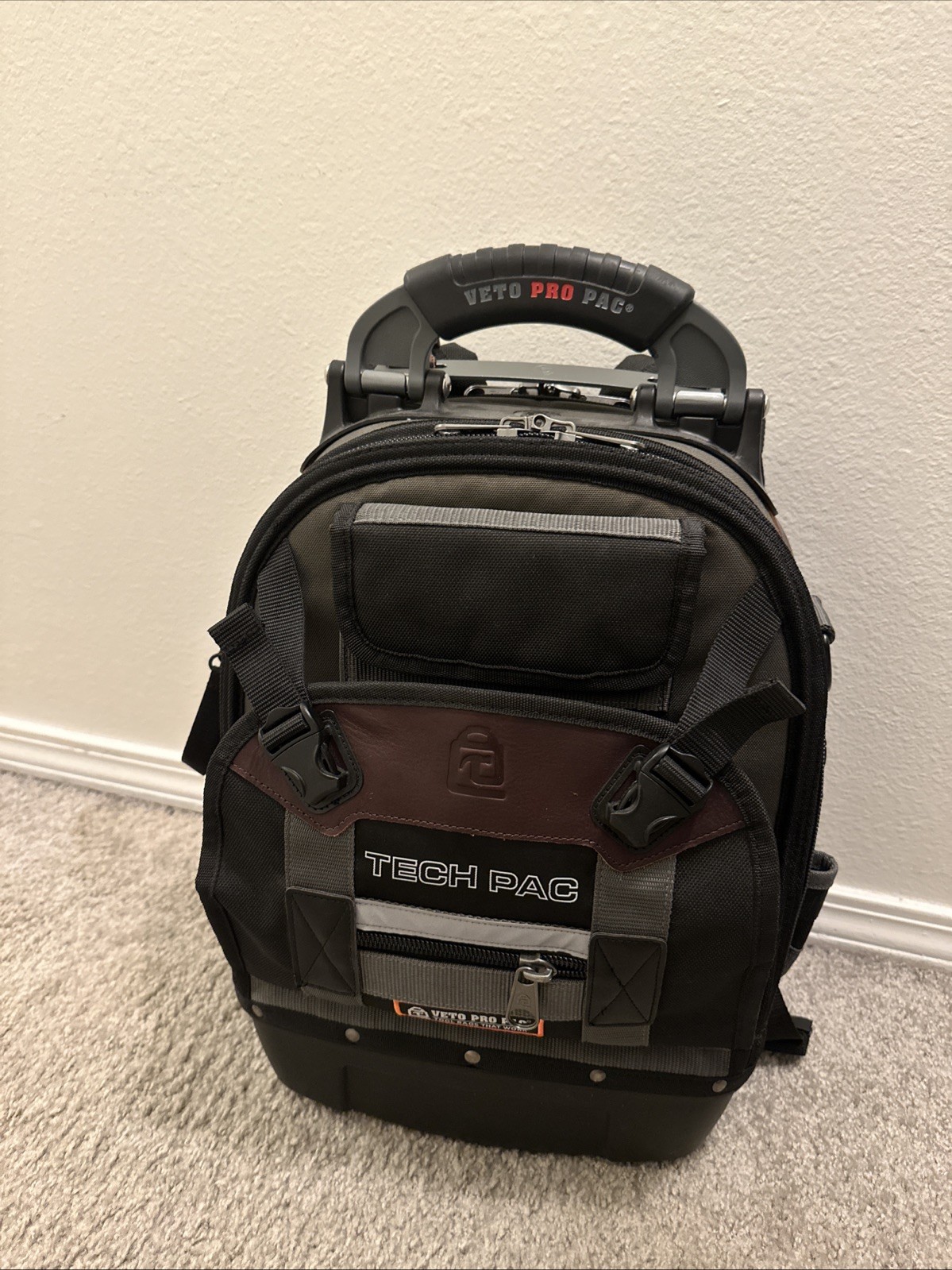 Veto Pro Pac TECH PAC Service Tech Backpack Tool Bag, VPP10070