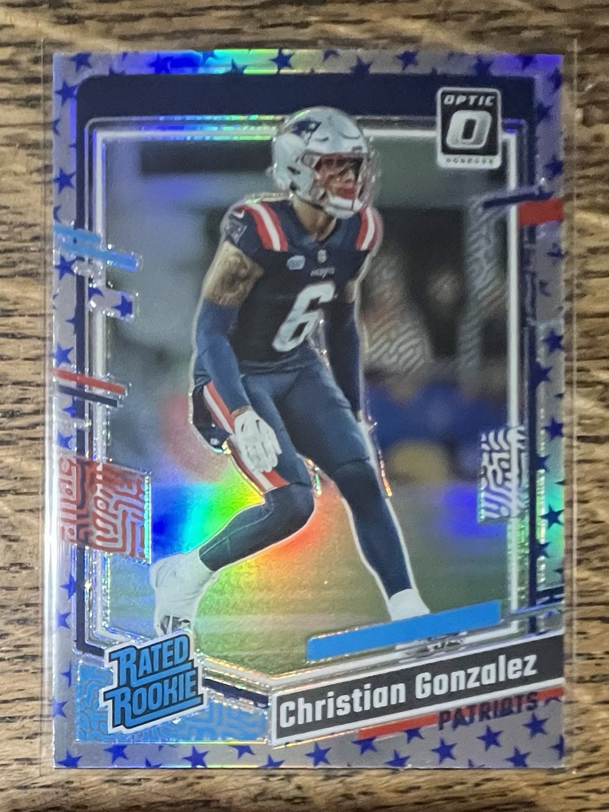 2023 Panini Donruss Optic - Rated Rookie Christian Gonzalez #274 Stars Prizm RC