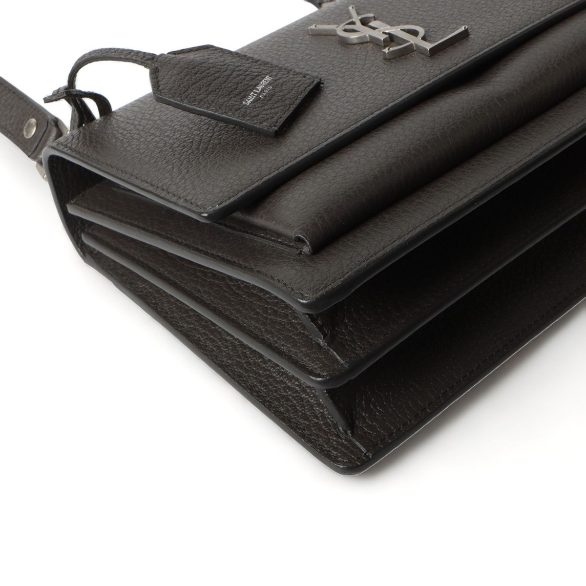 SAINT LAURENT サンローラン Sunset Bag ショルダーバッグ Saint Laurent Sunset Satchel Medium Shoulder Bag 464673