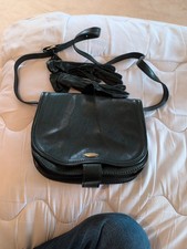 The Bridge Green Leather shoulder bag Made In Italy Great Condition