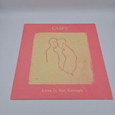Casey Love Is Not Enough LP Vinyl Pink Limited Edition Hassle Records 2016