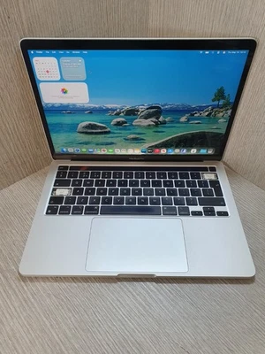 2020 MacBook Pro 13.3" A2338 M1 16GB 512GB SSD Silver Tahoe Grade D EN1405 - Image 1 of 4