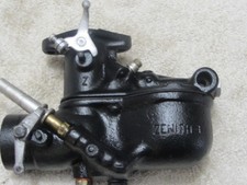 Model A Ford Zenith 1 Carburetor Rare Dimple Top Original 1930 Run Tested U
