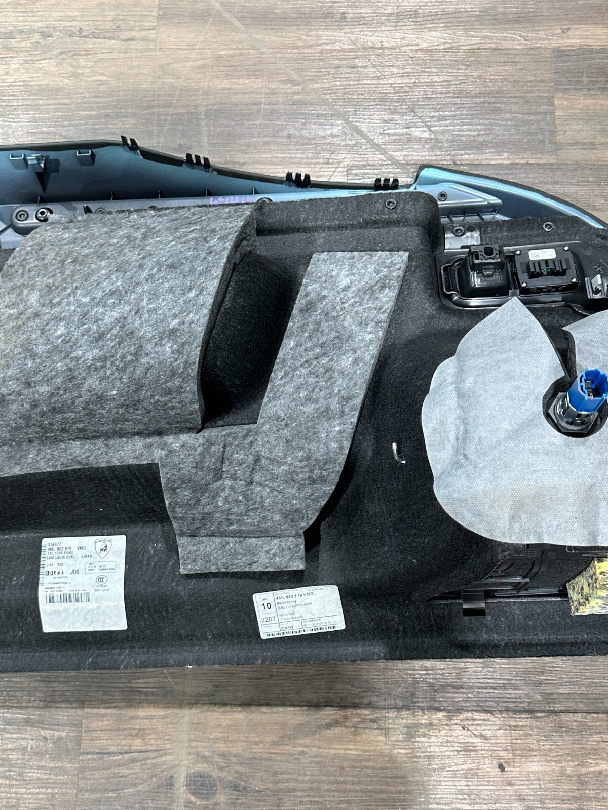 2018-2024 LAMBORGHINI URUS REAR LEFT TRUNK QUARTER TRIM PANEL OEM 4ML863879