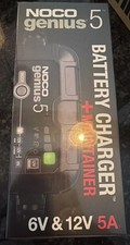 Noco Genius 5 Battery Charger Maintainer 6v 12v 5amp New In Box-sealed