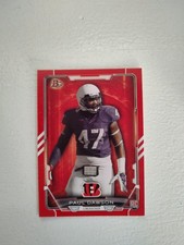 Paul Dawson 2015 Bowman Red Parallel Rainbow Holo Foil /199 Rookie RC Bengals