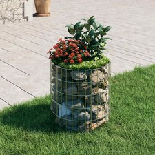 Gabion posts round ø50x50 cm galvanized steel