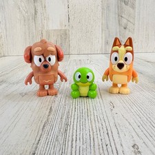 Bluey Figure LOT Turtleboy Dougie Bingo Toy Green Turtle Boy Park NEW