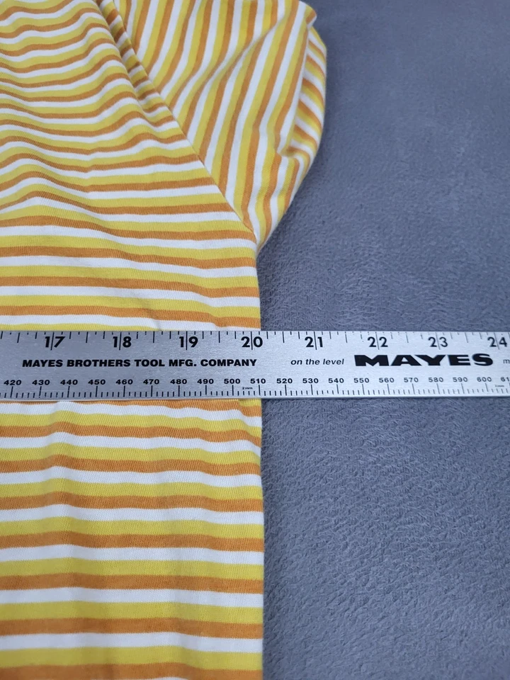 Nike SB Striped Shirt Kids Large Yellow Lightweight Stretch Skateboard Snowboard - Image 4 of 4