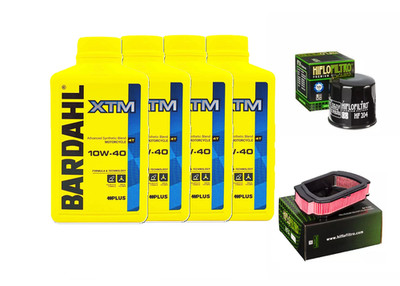 KIT/INSPEKTION YAMAHA XVS C BOLT 950 20142023 BARDAHL XTM 10W40 ÖLFILTER LUFT