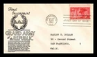 DR JIM STAMPS US COVER GRAND ARMY OF REPUBLIC FDC SCOTT 985 ANDERSON CACHET