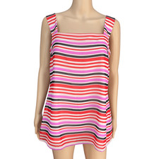 Cabi Striped Cami Tank Top Style  3448 London Calling Banded Size S NWT