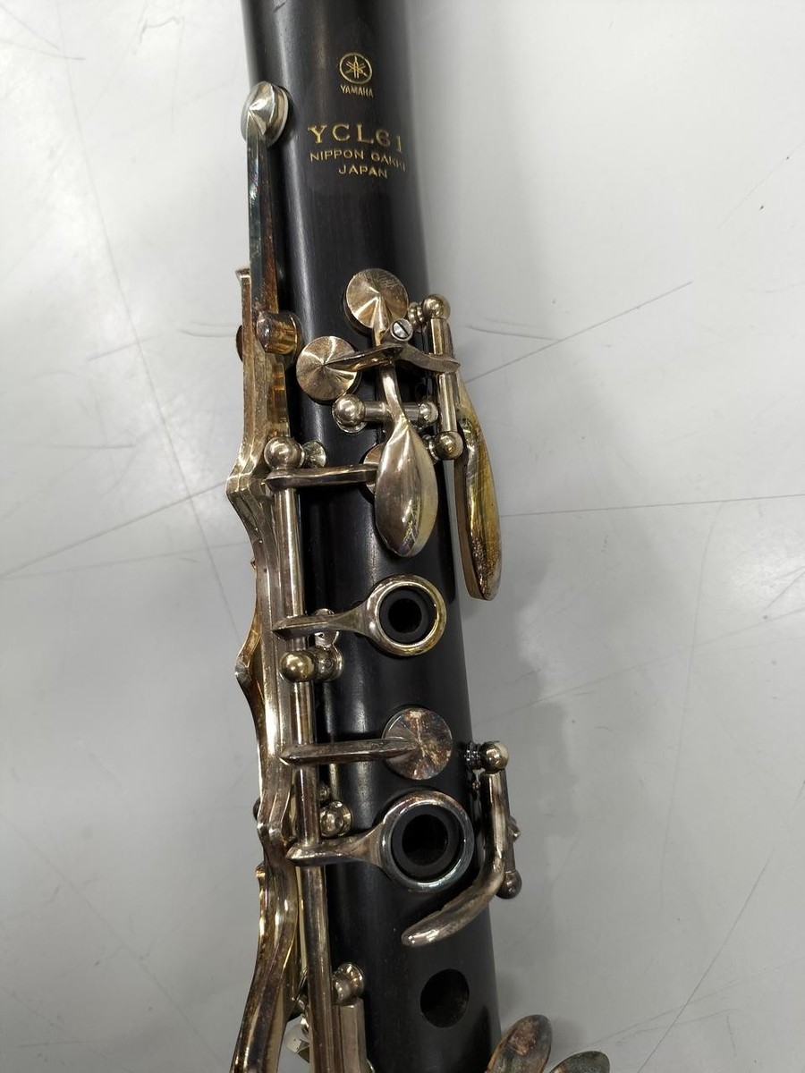 【希少】YAMAHA ヤマハ bB クラリネット YCL-61 Yamaha YCL-61 B Clarinet with Silver Keys, Maintained in