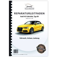 Audi A3 Cabriolet 2014-2020 Fahrwerk Achsen Lenkung Werkstatthandbuch