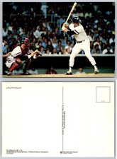 Lou Piniella Yankees Baseball Postcard Vintage Photo Batting Stance SCB18816