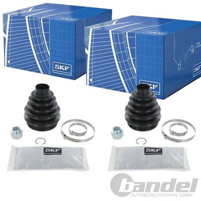 2x SKF ACHSMANSCHETTEN SATZ passend für CITROËN BERLINGO C-ELYSEE C2 C3 C4 C5