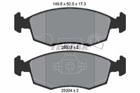 Textar Textar BremsbelÄGe Vorne Fiat Panda 1.2 + Lancia Ypsilon 0.9 1.2 1.3 Mult