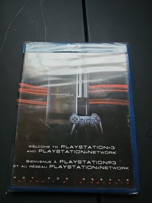 Welcome to PlayStation 3 & PlayStation Network (PS3 Promo Disc) Brand New Sealed