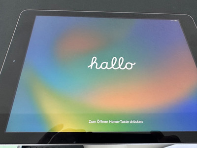 iPad (5. Generation) - 32GB - Space Grau - Einwandfreies Display - Sofort einsat