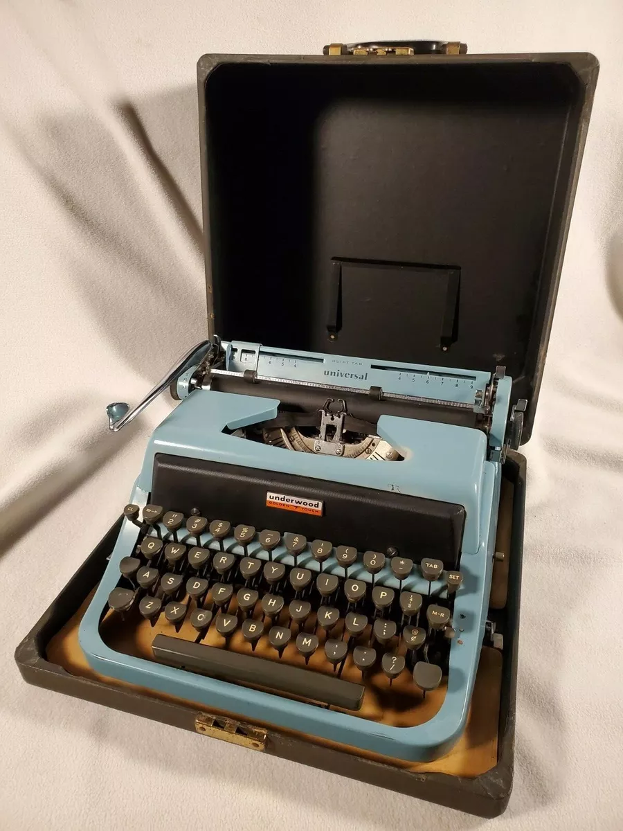 GOLDEN TOUCH Underwood universal typewriter Portable Manual Typewriter