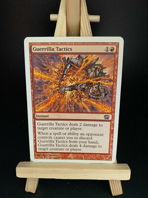 Guerrilla Tactics 8. Edition Magic Karte MTG Englisch x