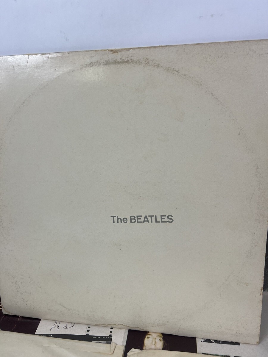 The Beatles LP White Album 1978 White 2x LP SEBX-11841 Limited