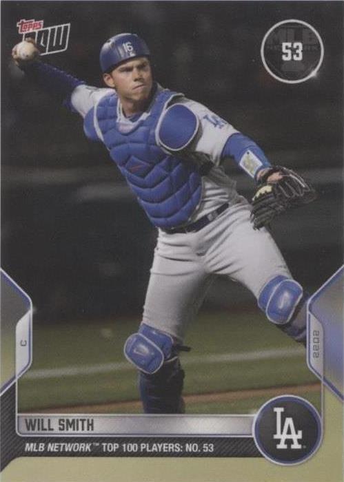 2022 Topps Now MLB Network Top 100 Players - Will Smith #T-53 - 1 of 1