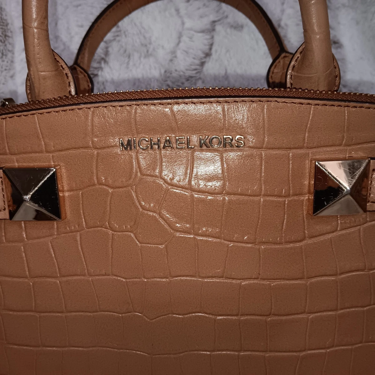 Michael Kors Karla East West Medium Satchel Bag