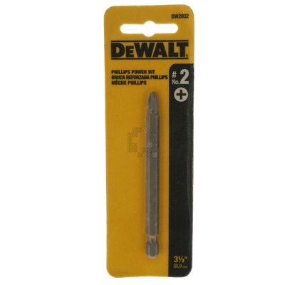 DeWALT DW2032 PH2 #2 Phillips Power Bit, 3-1/2'' Length