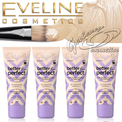 Eveline Better than Perfect Foundation Light NO TRANSFER Formula Strahlender Look