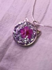 Cremation Necklace Custom Memorial Ash Pet dog cat loved one cremains keepsake