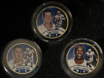 3 Rare Dallas Cowboys Coins Awesome Collectives