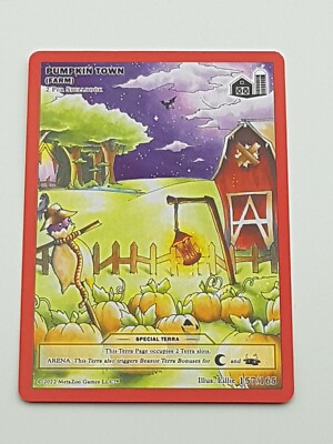 MetaZoo Einzelkarte Pumpkin Town (Farm) NM