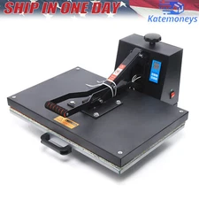 16"x 24" Clamshell Heat Press Machine Digital Transfer Sublimation DIY T-shirt