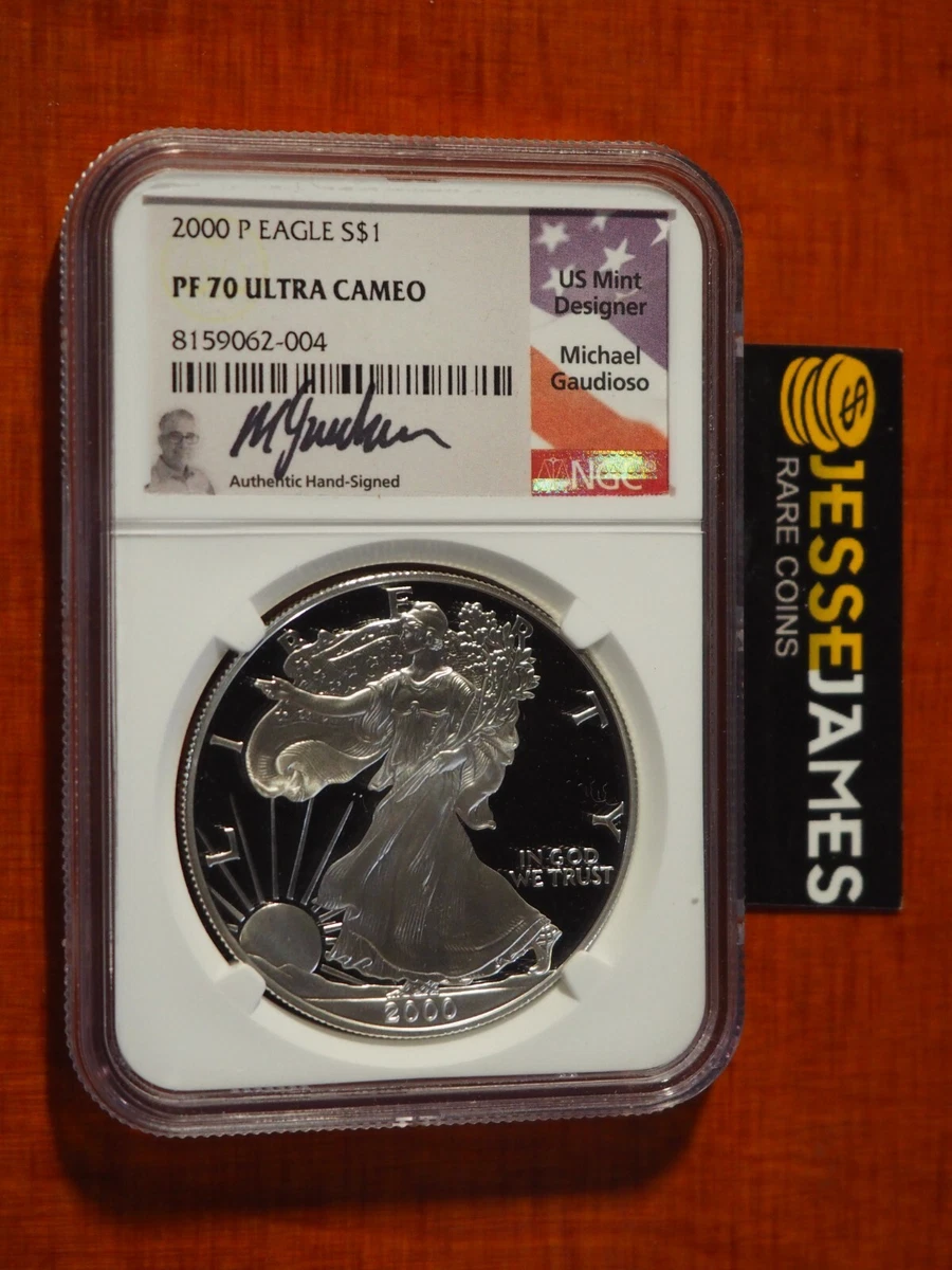 American Eagle PR 70 Graded 2000 Silver Bullion Coins for sale | eBay