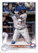 2022 Topps Pro Debut Robert Puason - Stockton Ports PD-32