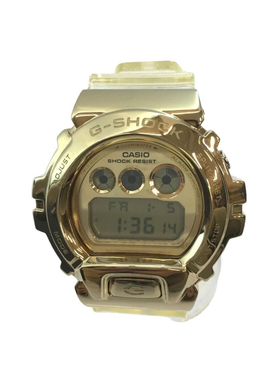 CASIO G-SHOCK GM-6900SG-9JF Gold/Clear Quartz Digital Watch CASIO G-SHOCK GM-6900SG-9JF Gold/Clear Quartz Digital Watch