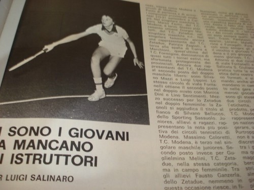 1975 NR 2 MODENA SPORT RARE LOYAL CARPI SASSUOLO FERRARI ZETADUE MIRANDOLA - Picture 7 of 8