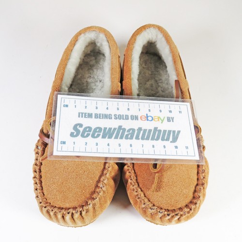 Womens Draper Leather Moccasin Slippers Size UK 3 (EU 36) RRP: £50 - Picture 3 of 15