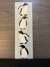 Vintage 1987 Mrs. Grossman’s Penguin stickers 