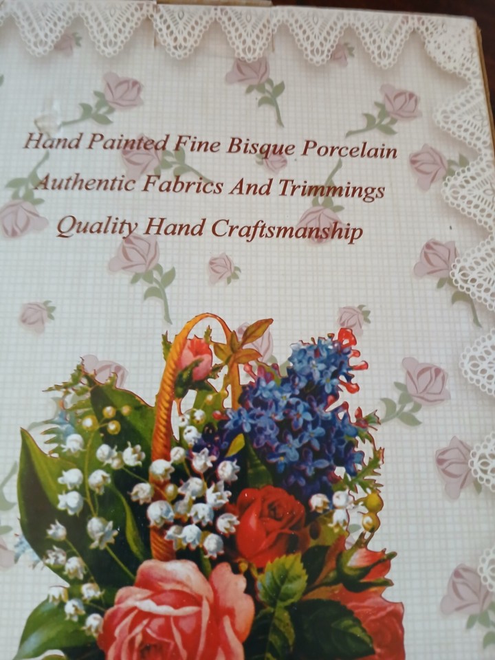 Dan Dee Genuine Fine Bisque Porcelain Doll Keepsake Memories Limited Ed