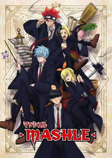 DVD Anime MASHLE: Magic and Musles Complete Series (1-12 End) English All  Region