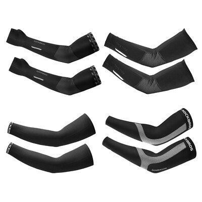ROCKBROS 1 PAAR  Arm SleevesArmlingel Unisex Rutschfest Armwärme für Radsport UV