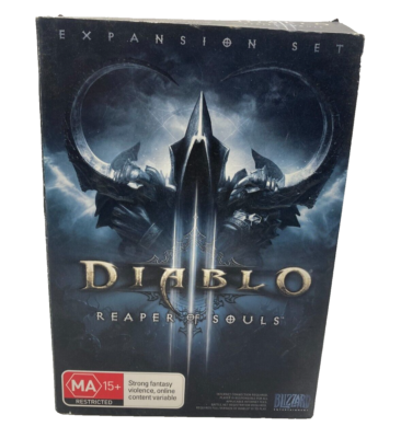 Diablo 3 Reaper Of Souls - PC Windows Expansion Set, Free Post